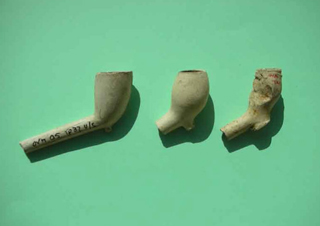 Image of clay pipes