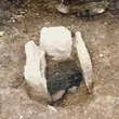Click to enlarge image of stone lined hole