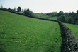 Click to enlarge image of wall following line of enclosure at Lee Farm